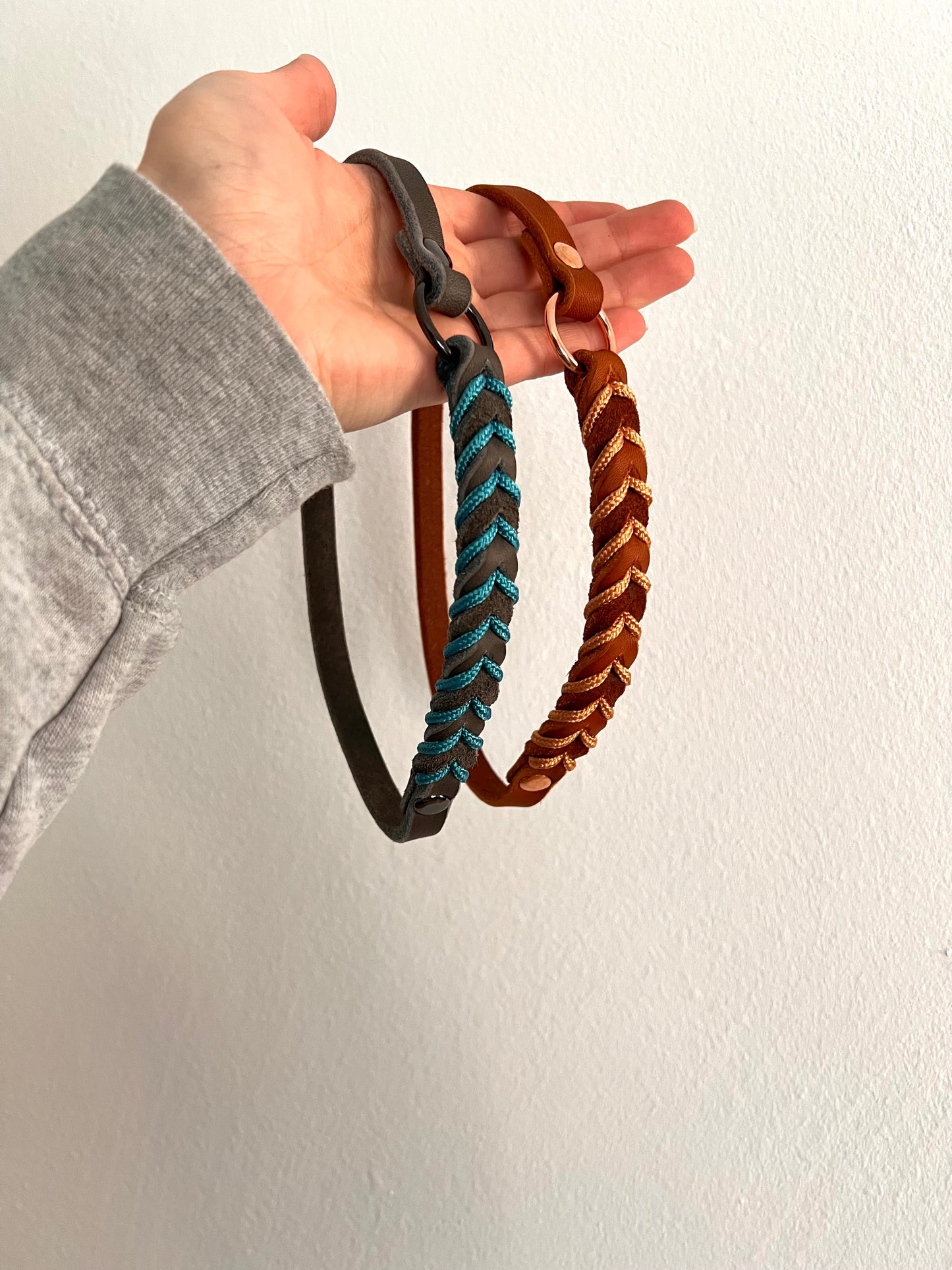 Markenhalsband + Schleppleine